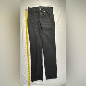 GAP Women's Straight-Leg Jeans in Black